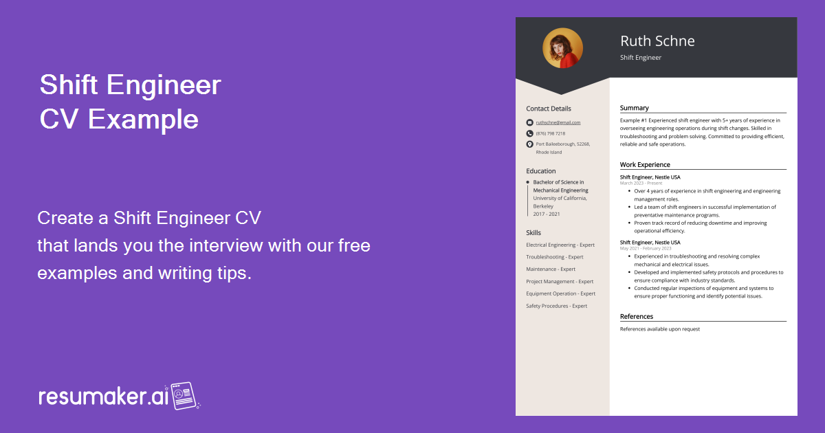 shift-engineer-cv-examples-template-20-tips